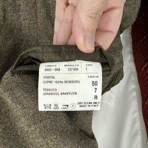 jacket blazer sport coat unstructured unlined wool blend 42R